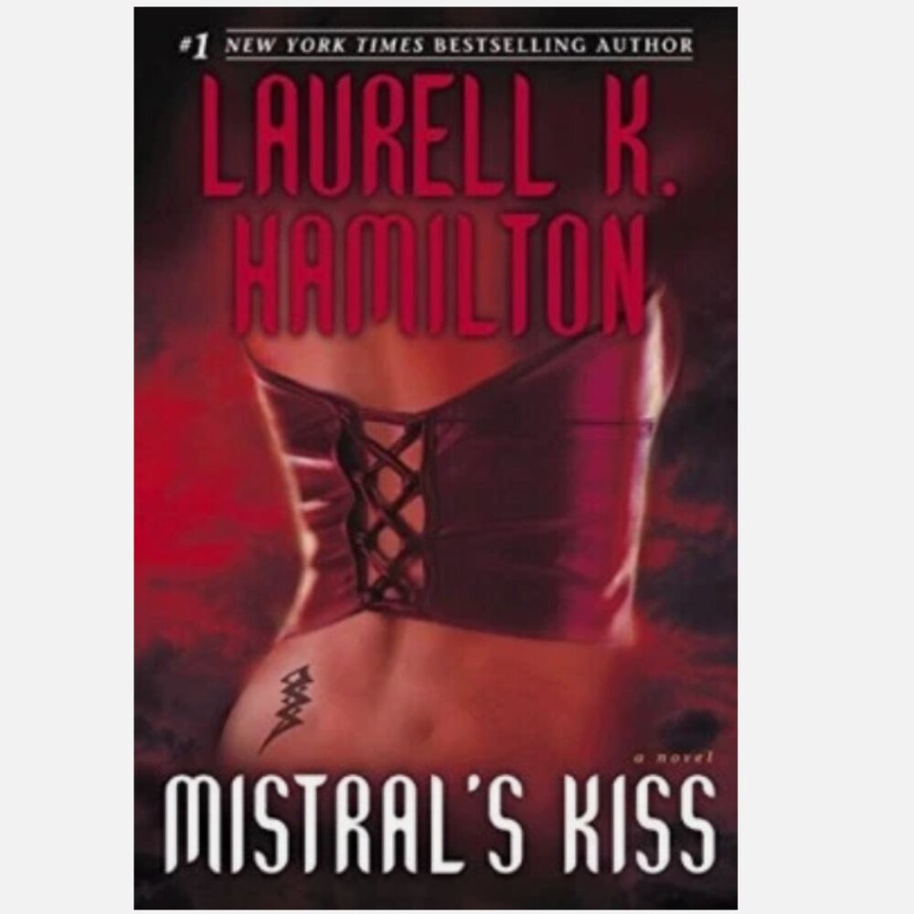 5/$15 Book Mistral's Kiss Laurell K Hamilton Merry Gentry 5 Romance Romantasy